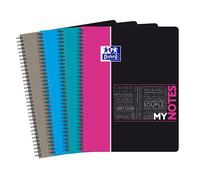 Cahier mynotes Oxford etudiant integrale 4 trous 230x297 160p optik p. q5/5+tag assorti