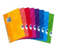 Cahier Oxford - 400062603 - Openflex Lot De 10 Cahiers Grapadas, Couvercle En Plastique, A5 +, Lisse