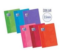 Oxford Hamelin Stapled Notebooks A4 Guideline 35 Soft Cover Cardboard 48 Sheets Package Colors Assorted 10 Units Multicolore