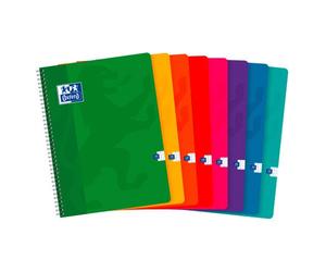 Cahier Oxford Color Life 24 x 32 cm petits carreaux 100 pages