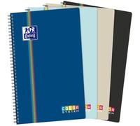 Cahier - OXFORD - COLOR SYSTEM - A4+ - 180 pages - 90 g/m² - Coloris Aléatoire