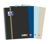 Cahier Oxford color system integrale 222x298 180p optik p. 5 couleurs q5/5 polypro assorti