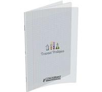 Conquérant 36691 Cahier Classique Travaux Pratiques Couverture Polypropylène A4 Papier Vert