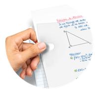 Cahier Oxford Duo Agrafe 24X32 96P Optik P. Seyes Polypro Assorti