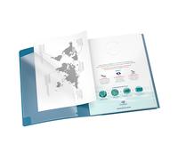 Cahier Oxford easybook oceanis agrafe 170x220 96p optik p. seyes polypro assorti