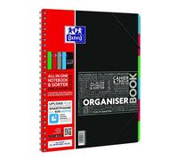 Cahier - OXFORD - ETUDIANT ORGANISERBOOK A4+ - 160 pages - 90g - ligné