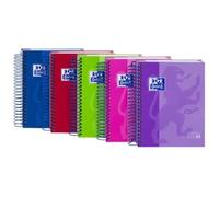 Cahier - Oxford - European Book Touch - A6 - Quadrillé - Noir