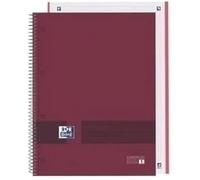 Cahier - Oxford - European Book Write&erase - A4 - 80 Volets - Bordeaux - 5 Unités Multicolore