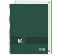 Cahier - Oxford - European Book Write&erase - Vert Militaire - A4 - 80 Volets - 5 Unités