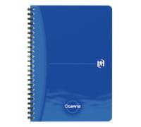 Cahier Oxford oceanis integrale 148x210 180p optik p. q5/5+tag polypro assorti
