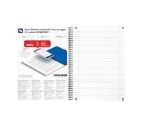 Cahier Oxford oceanis integrale 210x297 180p optik p. l7mm+tag polypro assorti