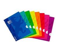 Cahier Oxford plastique A4 - 48 feuilles Quadrillage G