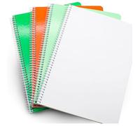 Cahier Page Blanche A5 Lot de Cahier 4 Cahier Feuille Blanche à Couverture ouple 80 Feuille PACK 4 CAHIER