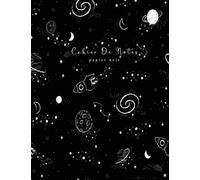 Cahier Papier Noir, 120 pages noires lignées ; format large et pratique de 8,5x11 pouces (21.59 x 27.94 cm): Papier Noir pour encre blanche Stylos Gel, Métallique, Paillettes…