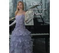 Cahier Partitions Vierges Piano: Carnet de musique piano - Tablatures - Carnet de partitions vierges pour pianiste - Élégante femme