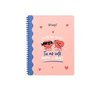 Cahier petit format A5 Hauts les cours ! Tu as volé mon cour