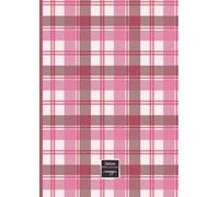 Cahier petits carreaux: 21x29,7: 160 pages-format A4-couverture tartan écossais-pour écrire des notes à l’école, à l'université, au travail ou à la ... de bord-écriture-enfants-étudiants