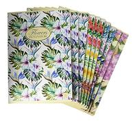 Cahier - PIGNA - Nature Flowers - A4 - Lignée 1R - Papier recyclé 80 g/m² - Lot de 10