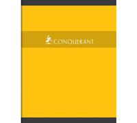 Cahier piqu conquerant couverture vernie carte 17x22cm 140 pages piqure 70g s y s