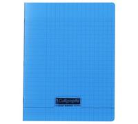 Cahier piqué 8000 POLYPRO 17x22 cm 96 pages grands carreaux 90 g - Assortis