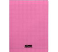 Cahier piqué 8000 POLYPRO 24x32 cm 192 pages grands carreaux 90 g - Incolore