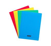 Cahier piqué 8000 POLYPRO 24x32 cm 96 pages grands carreaux 90 g - Assortis