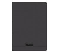 Cahier piqué 8000 POLYPRO A4 48 pages grands carreaux 90 g - Noir