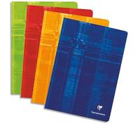 Cahier piqué A4 144 pages grands carreaux - Assortis