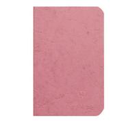 Cahier piqué Age Bag 9x14 cm 96 pages ligné - Rose antique