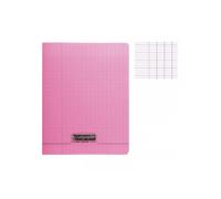 Calligraphe Cahier piqué Polypro 17 x 22 cm 48 p Séyès 90 g Rose