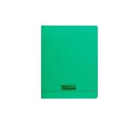 Calligraphe 18365C Un Cahier Agrafé Vert (une Marque de Clairefontaine) - A4 21x29,7 cm - 192 Pages Grands Carreaux - Papier Blanc 90 g - Couverture Polypro Transparent