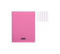 Cahier piqué - CALLIGRAPHE - 8000 POLYPRO - A4 21x29,7 cm - 96 pages - 90 g/m² Seyès - Rose