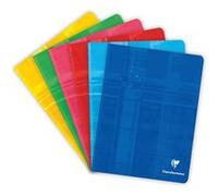 Cahier piqué Clairefontaine Metric 17 x 22 cm grands carreaux 96 pages