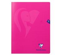 Cahier - 24x32(Cm) - Petits Carreaux - 96 Pages - Couverture En Polypro - Sans Spirale - Clairefontaine - Mimesys