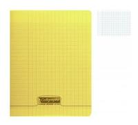 Calligraphe Cahier agrafé 18194C Jaune 24x32 cm 96 p. grands carreaux Papier 90 g couv. polypro