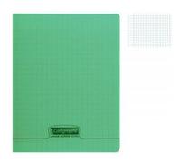 Cahier Polypro Vert CALLIGRAPHE 24x32 96p Grands Carreaux Séyès 90g Vert G