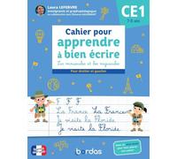 Cahier pour apprendre à bien écrire CE1: Pour bien écrire