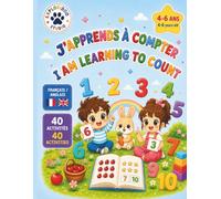 Cahier pour apprendre à compter 4-6 ans: J’apprends à compter - 40 activités ludiques sur les nombres, le comptage et la logique