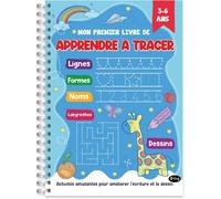 Cahier Pour Apprendre À Écrire De 3 À 6 Ans Graphisme Maternelle A4 Cahier D'écriture Livre Calligraphie Ecriture Graphomotricité Apprendre À Lire Lignes Formes Labyrinthes (Français)