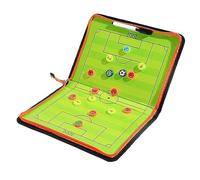 Cahier pour L'Entrainement Football, Tableau des Tactiques de Football du Jour Match avec Marqueur, Fermeture Éclair, Portable et Durable, Idéal pour Les Compétitions