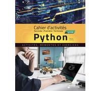 Cahier Python BAC PRO Seconde, Première, Terminale - Enseignement agricole - Fabrice Leclercq - Educagri - broché - Scolaire / Universitaire