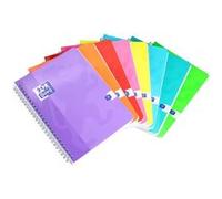 Cahier quadrillé de 180 pages à reliure intégrale Oxford Classique 17 x 22 cm Modèle aléatoire G