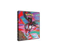asmodee - Ultra Pro - Pokémon - Méga-Evolution : Chaos Ascendant (ME04) : Cahier Range-Cartes Pokémon - Capacité : 80 Cartes - Jeux de société - Accessoire pour Cartes à Collectionner