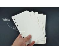 Cahier Recharge Spiral Binder,Page Intérieure,Grille,Ligne Vierge,Journal,Agenda,Plannerschool Staacquering,A4,B5,A5,Horizon A7 -Index Page Blanc-A4