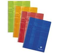 Cahier reliure intégrale 17x22 cm 224 pages petits carreaux - Assortis