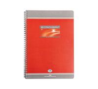 Conquerant Cahier reliure spirale 21x29,7 cm 180 pages grands carreaux papier 70 g NF 66