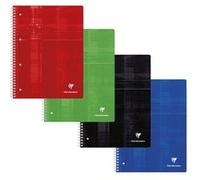 Cahier reliure intégrale A4+ 160 pages détachables perforées 4 trous grands carreaux - Assortis