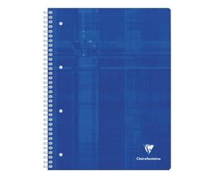 Cahier reliure intégrale A4+ 160 pages détachables perforées 4 trous uni - Assortis