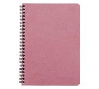 Cahier reliure intégrale Age Bag A5 100 pages petits carreaux - Rose antique