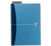 Oxford Cahier spiralé 100101421 bleu, gris, vert, lilas, rouge DIN A4 quadrillé Nombre de pages: 90